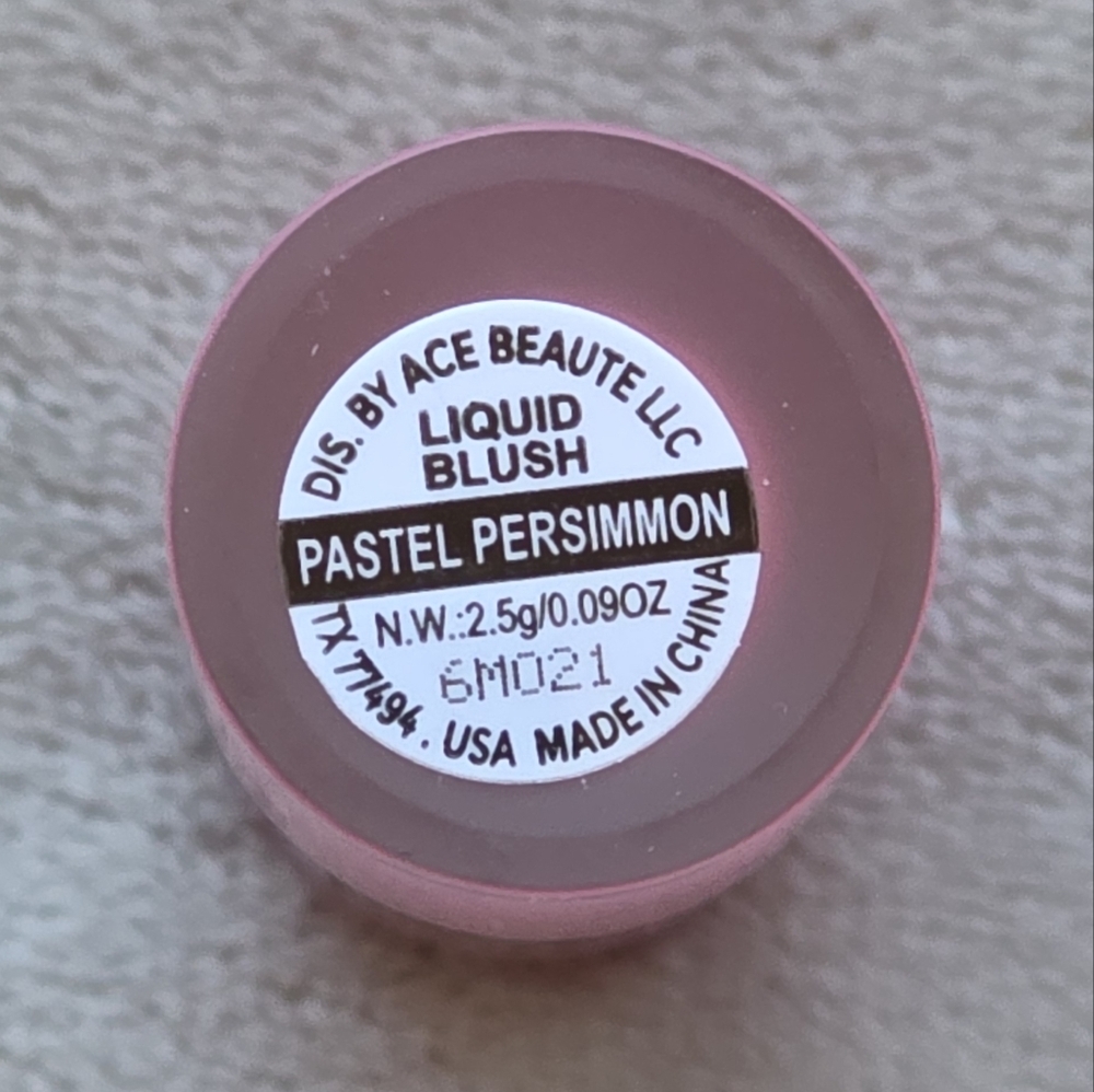 ACE BEAUTÉ Blushed Up Liquid Blush In Pastel Persimmon - Picture 7 of 11